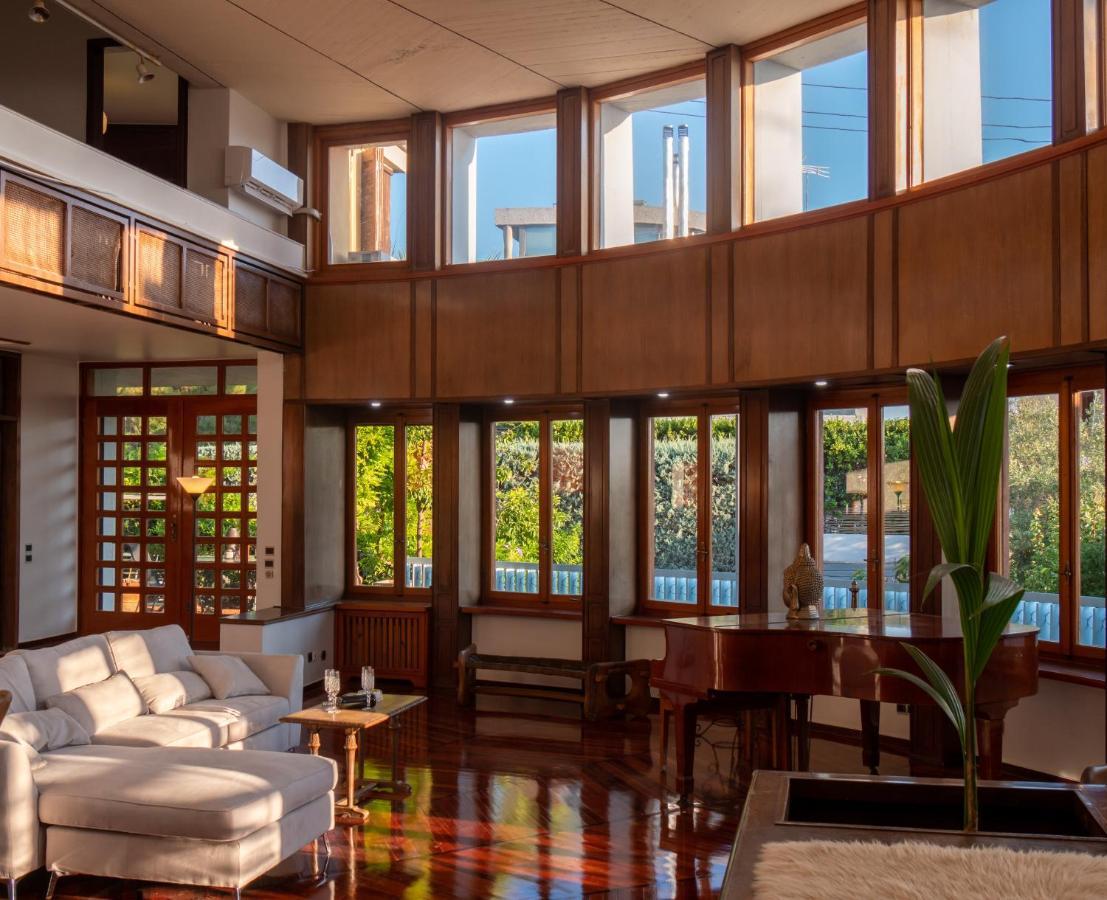 Villa Zoe Seaside Unique Villa Voula Афіни Екстер'єр фото